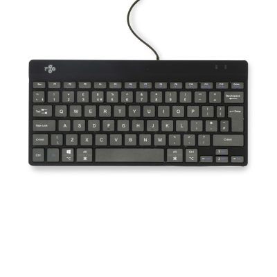 2. Ergonomisches R-Go Compact Break-Keyboard von R-Go Tools mit Break-Software, QWERTY (UK), kabelgebunden, Schwarz