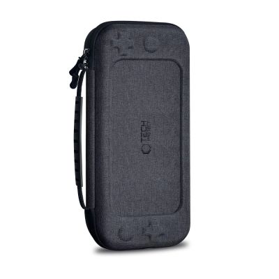 2. Tech-Protect Hardpouch-Hülle für Nintendo Switch 2 - Grau