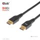 4. CLUB3D CAC-1094 DisplayPort-Kabel 2 m Schwarz
