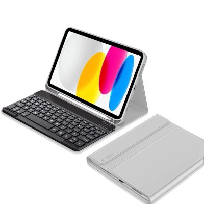2. Tech-Protect SC Pen + Tastaturhülle für iPad 10,9" 2022 (10. Gen.) / 11" 2025 (11. Gen.) – Grau