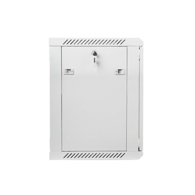 8. Lanberg WF01-6412-10S Rack-Schrank (12 HE; 635 mm / 600 mm / 450 mm; Wandmontage; Glas; 19 Zoll; grau)