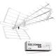 Richtantenne DVB-T2 Spacetronik EOS PRO Combo UHF+VHF LTE 5G (weiß)