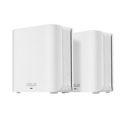 ASUS ZenWiFi BD4 Dual-Band-WiFi-7-Mesh, 3600 Mbit/s, 2er-Pack, zwei 2,5-Gbit/s-Ports, inklusive Sicherheits- und Kindersicherungsfunktionen, Smart-Home-Master-SSIDs