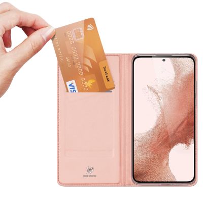 2. Dux Ducis Skin Pro Hülle für Samsung Galaxy S23+ Flip Cover Card Wallet Stand Pink