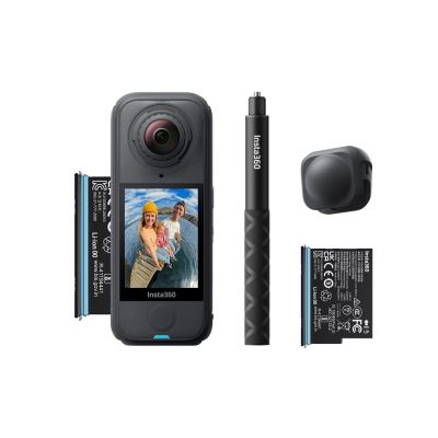 Insta360 X4 Air Starter-Bundle – 360°-Kugelgelenkkamera mit Zubehörset