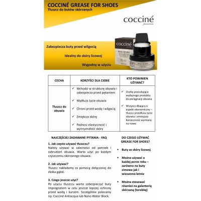 12. Coccine schwarzes Fett für Narbenleder DA0242A