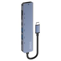 SAVIO HUB USB-C 7 IN 1 AK-82