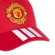 3. adidas Manchester United Kinderkappe Rot und Weiß KT0655