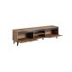 2. NORD II TV-Schrank 170 cm Wotan Eiche/Anthrazit