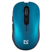 DEFENDER kabellose Maus GASSA MM-105 RF Silent Click, blau, 52102