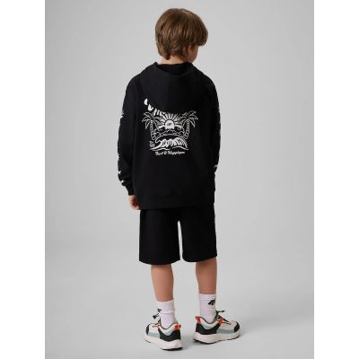2. Locker geschnittener Kapuzenpullover für Jungen, Größe 4F 4FJRSS26TSWSM3052-20S