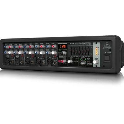 Behringer PMP550M Audiomixer, 5 Kanäle, 20–20000 Hz, Schwarz