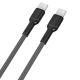 Dudao L9C Max 240W PD USB-C - USB-C 2m Kabel - Schwarz