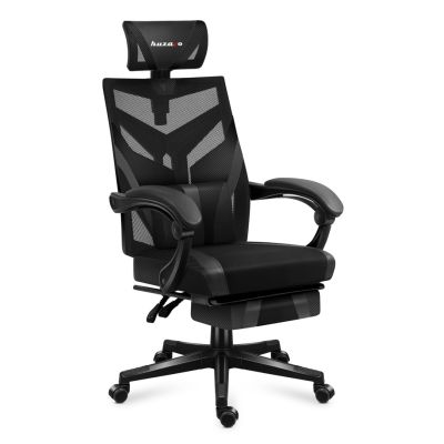 21. Huzaro Combat 5.0 Schwarzer Gaming-Stuhl