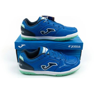 10. Joma Top Flex 2604 Hallenfußballschuhe für Kinder, blau