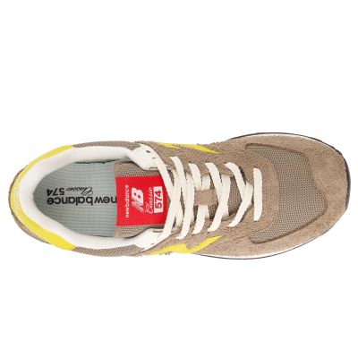 3. New Balance U574 Lifestyle braun (U574BYW) Unisex-Sneaker