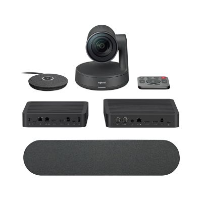 2. Logitech Rally Ultra-HD ConferenceCam 10-Personen-LAN-Gruppen-Videokonferenzsystem