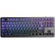 Gasket F87 Pro Purple Black Gradient GrayWoodV4 Switch RGB AULA Tastatur