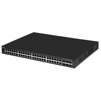 3. Edimax 54-Port Gigabit PoE+ Smart Internet Switch für große Reichweiten mit 6 SFP+ 10G Ports