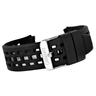 5. Armband für GIEWONT GW440 GWP440-1 Smartwatch – Silikon Schwarz