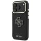 2. Guess Grained & Big Resin Logo Case für iPhone 18 Pro / 17 Pro - Schwarz