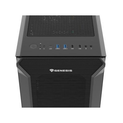 28. GENESIS IRID 505F MIDI-TOWERCASE MIT FENSTER USB 3.0 NPC-1997