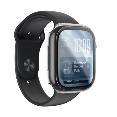 4. AmazingThing Radix Displayschutzfolie aus Glas mit Hülle für Apple Watch Series 11 42 mm – Transparent