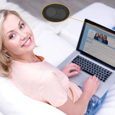 4. Tech-Protect Cam Fit+ 3er-Pack Laptop-Kameraabdeckungen – Schwarz