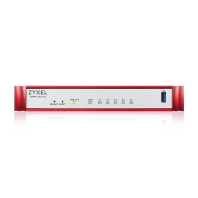 Zyxel USGFLEX50H Firewall-Einstiegspaket (+1 Jahr Entry Defense Pack) 5xWAN/LAN SPI Firewall: 2000 Mbit/s max. IPSec VPN: 20