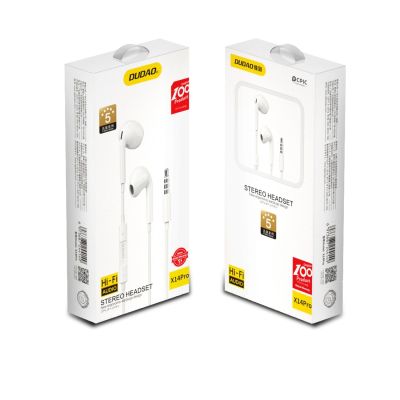 5. Dudao In-Ear-Kopfhörer mit 3,5-mm-Miniklinkenanschluss weiß (X14PRO)