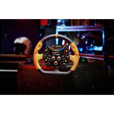 8. Asetek SimSports GT – Lenkradkranz – geschlossenes D, schwarz-orange