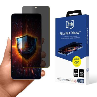 Blickschutzfolie 3mk Silky Matt Privacy für Xiaomi Redmi Note 13 Pro+