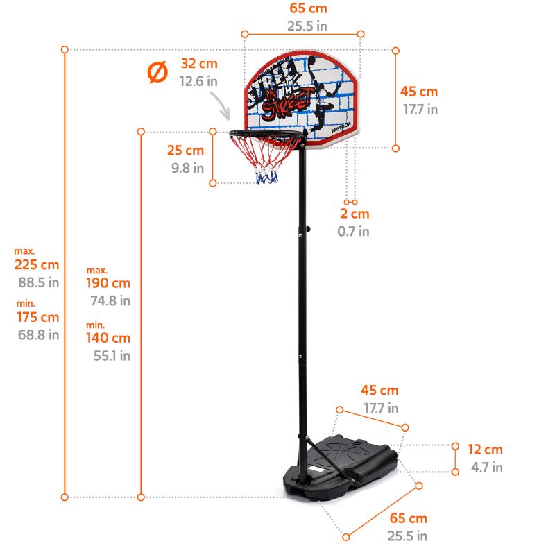 25. Meteor Street 10135 Basketball-Set