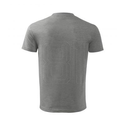 2. Malfini Basic Free Jr T-Shirt MLI-F3812 dunkelgrau meliert