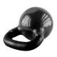 10. Schwarze HMS KNV16 Kettlebell aus Gusseisen 