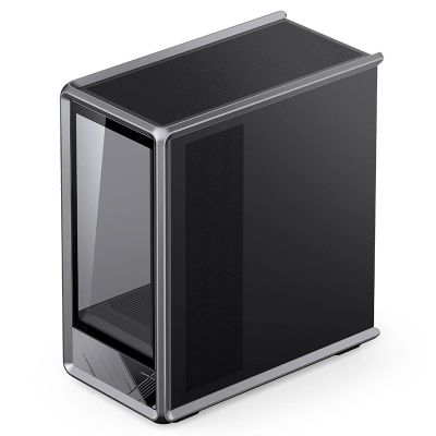 17. Jonsbo D401 PC- , Midi-Tower, ATX, gehärtetes Glas - schwarz