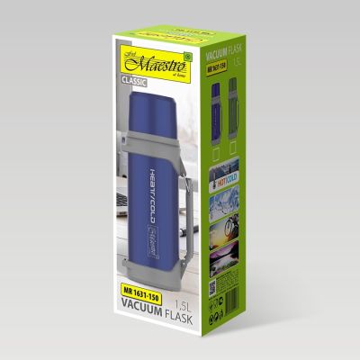 4. Thermoskanne 1,5 l MAESTRO MR-1631-150-BLAU