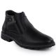 Herren-Outdoorstiefeletten mit warmem Futter und Reißverschlüssen, schwarz VanHorn AN71309