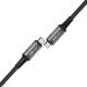 2. Acefast C1-09 USB-C / USB-C USB4 PD3.1 Kabel 5A 1m - grau-schwarz