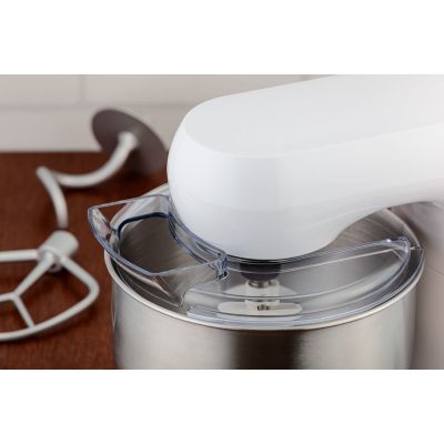 8. ELDOM WRK1250 Küchenmaschine, 800 W, mit verschiedenen Aufsätzen zum Schlagen, Mischen und Kneten, 5-Liter-Metallschüssel, 8 Geschwindigkeitsstufen + Pulsfunktion