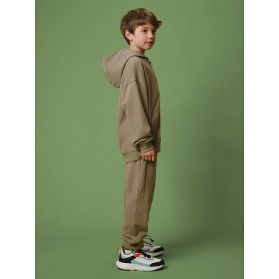 5. Locker geschnittener Kapuzenpullover für Jungen, Größe 4F 4FJRSS26TSWSM3051-83S
