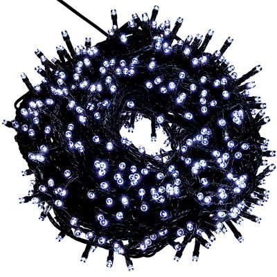 2. Solar-Lichterkette 480 LEDs weiß