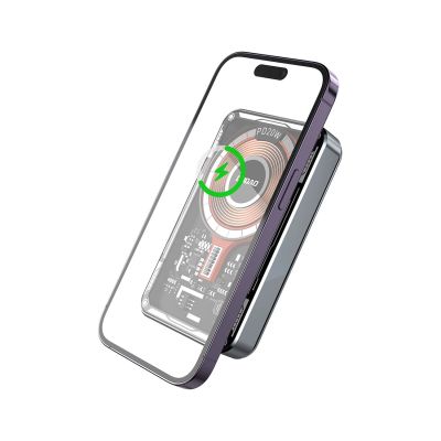 10. Dudao TGK1 Powerbank mit MagSafe kabellosem Ladegerät 20W 10000mAh schwarz (TGK1-black)