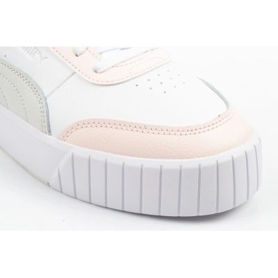 5. Puma Damen-Sportschuhe Carina Mia Sneaker aus Leder, weiß