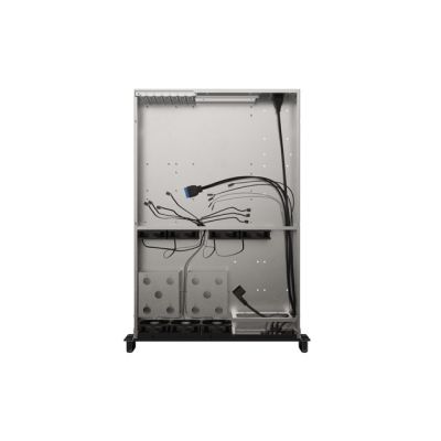 10. Lanberg SC01-6502-12B 0 GB Rack 2U Modulares Servergehäuse