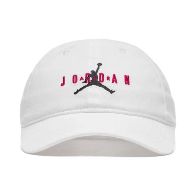 Air Jordan Jan Curve Brim Kinder-Baseballkappe, weiß - 9A0569-001