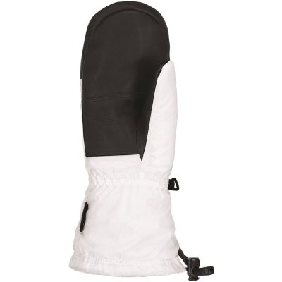VIKING Strix Mitten Bergsteiger-Daunenhandschuhe für Damen, Weiß, Größe 6
