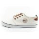 2. Lee Cooper Herren-Sportschuhe, modische weiße Sneaker, bequem