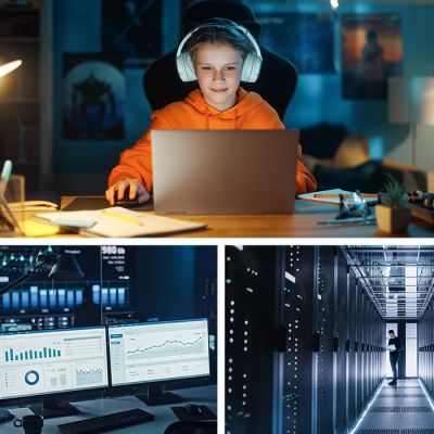 3. Qoltec Monolith 1200VA 720W USV-Notstromversorgung