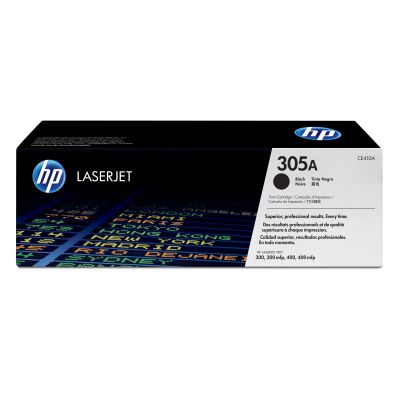 10. Originale schwarze HP 305A LaserJet-Tonerkartusche